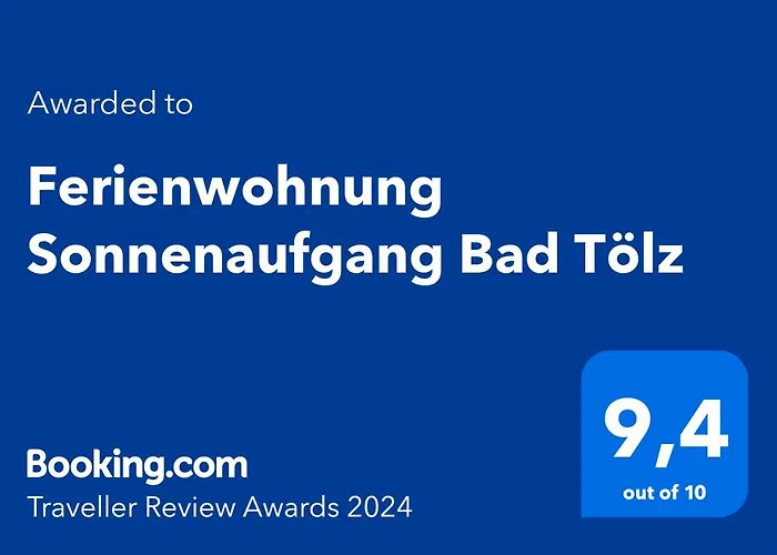 Ferienwohnung Sonnenaufgang Bad Toelz